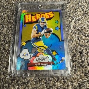 Puka Nacua 2024 Prestige Heroes Football Trading Card